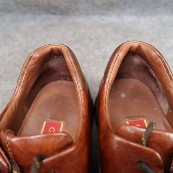 Cole Haan Shoes Men 9 Derby Oxford Classic Leather Lace Up Brown Beckett Comfort